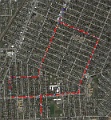 2015 Allen Park 10K Route 01